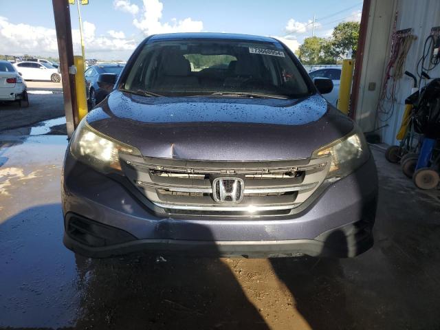 3CZRM3H37DG703800 - 2013 HONDA CR-V LX BLUE photo 5