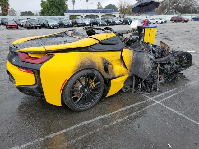 WBY2Z6C59KVB82927 - 2019 BMW I8 YELLOW photo 3
