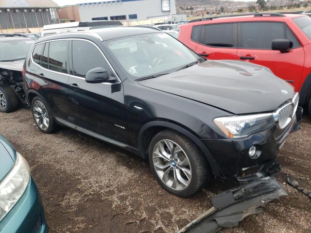 5UXWX9C53G0D76401 - 2016 BMW X3 XDRIVE28I BLACK photo 4