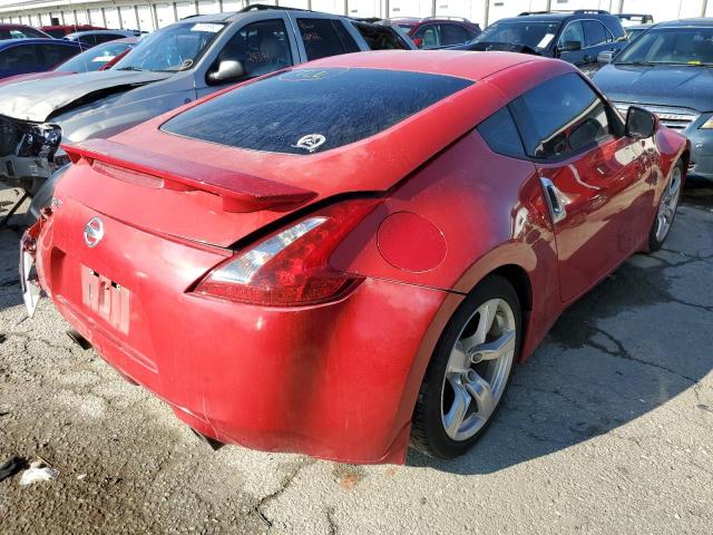 JN1AZ4EH7AM505689 - 2010 NISSAN 370Z RED photo 3