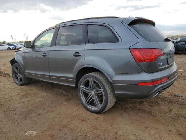 WA1WMAFE6CD005962 - 2012 AUDI Q7 PRESTIGE GRAY photo 2