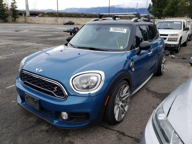 WMZYT3C32H3D98536 - 2017 MINI COOPER S COUNTRYMAN BLUE photo 1