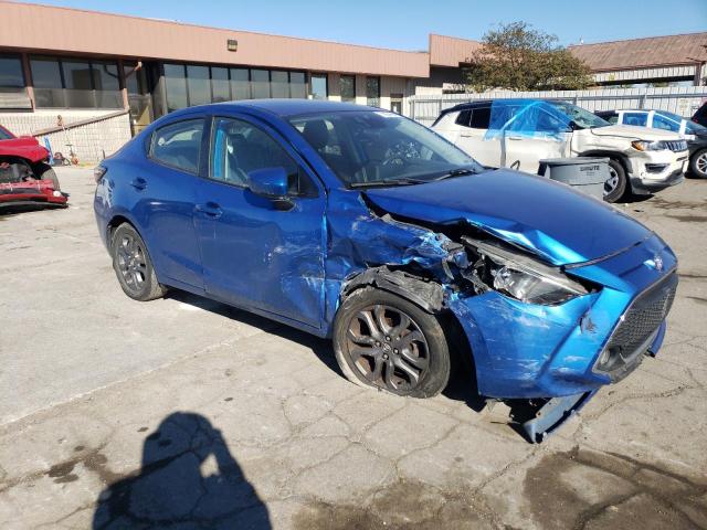 3MYDLBYV2KY524748 - 2019 TOYOTA YARIS L BLUE photo 4