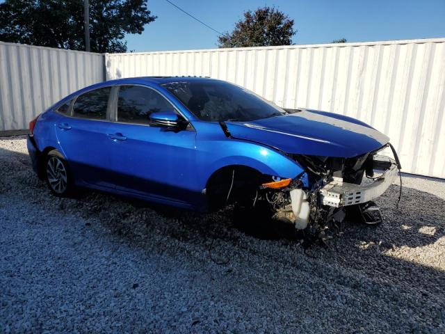 2HGFC2F74HH573977 - 2017 HONDA CIVIC EX BLUE photo 4