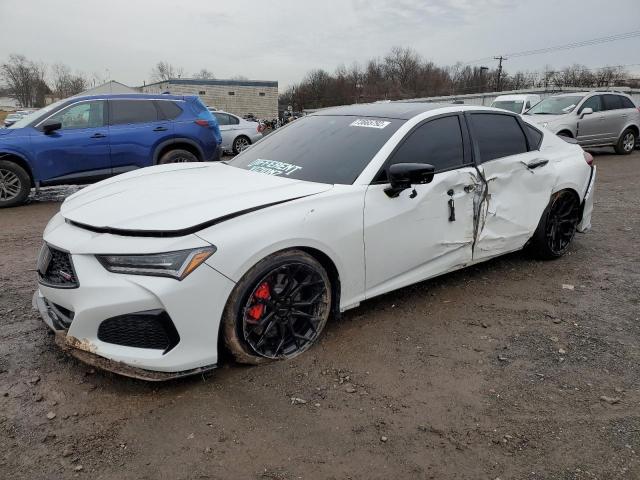 19UUB7F01MA001252 - 2021 ACURA TLX TYPE S WHITE photo 1