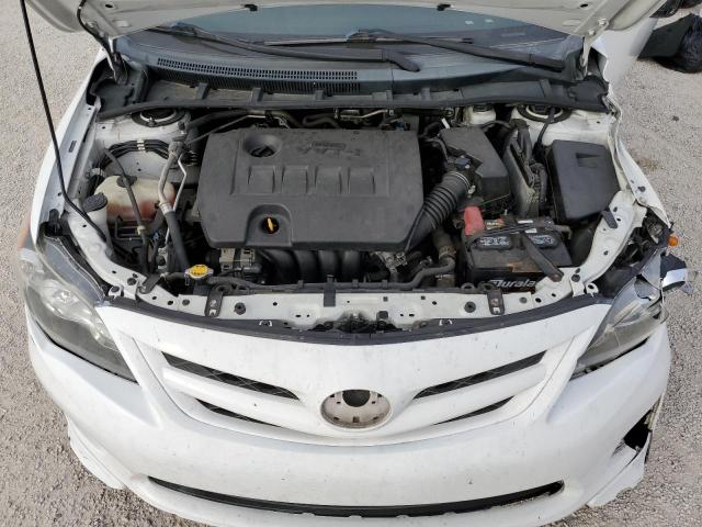 2T1BU4EE6BC645818 - 2011 TOYOTA COROLLA BASE WHITE photo 11
