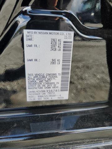 1N4BL4CV3RN356785 - 2024 NISSAN ALTIMA SR BLACK photo 12