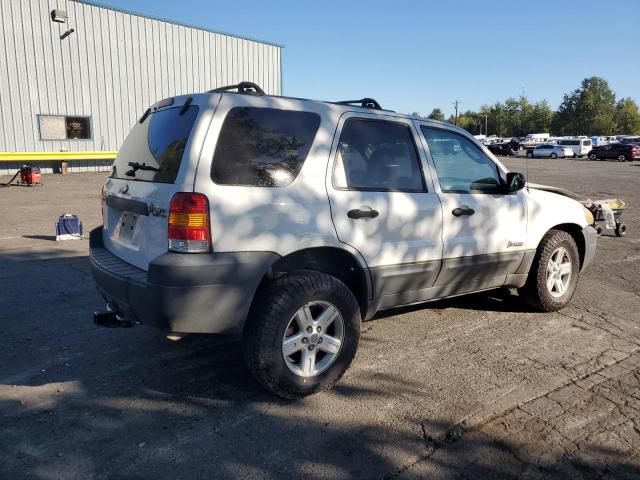 1FMCU96H26KC44244 - 2006 FORD ESCAPE HEV WHITE photo 3