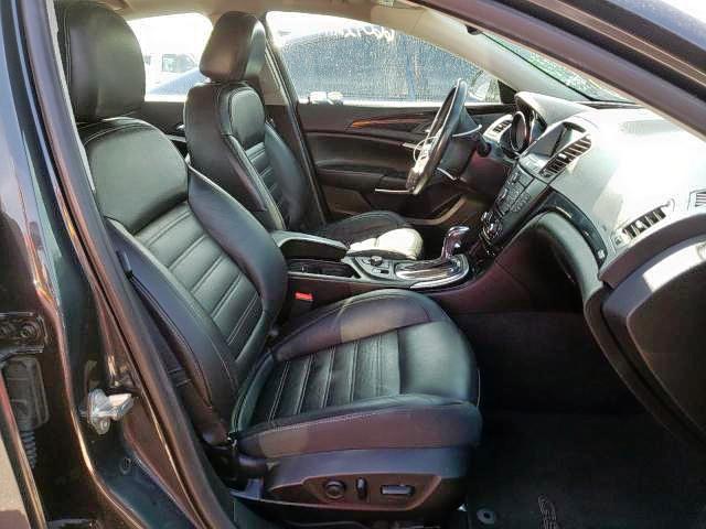 2G4GV5GV3C9214744 - 2012 BUICK REGAL GS Графитовый фото 5