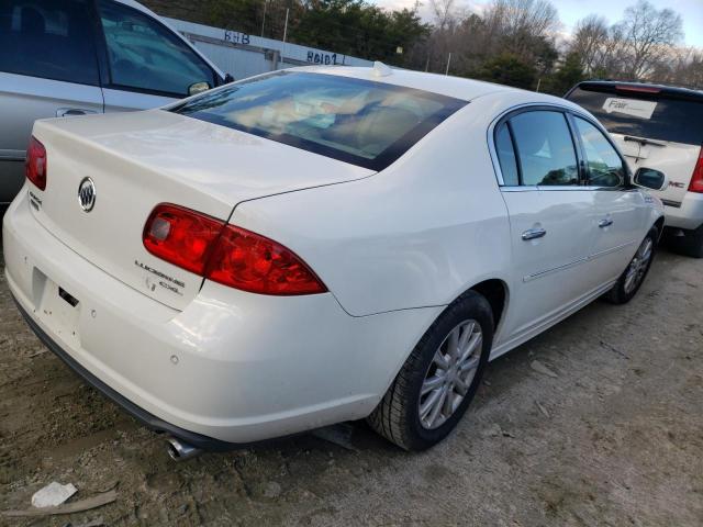 1G4HC5EM1BU121629 - 2011 BUICK LUCERNE CXL WHITE photo 3