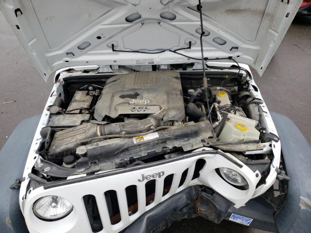 1C4BJWDG2DL669438 - 2013 JEEP WRANGLER U SPORT თეთრი ფოტო 12