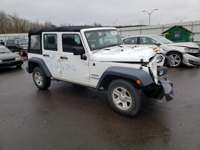 1C4BJWDG2DL669438 - 2013 JEEP WRANGLER U SPORT თეთრი ფოტო 4