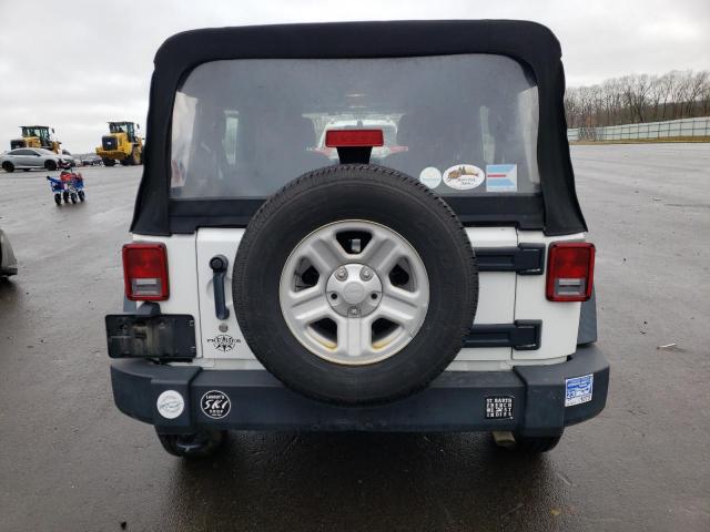 1C4BJWDG2DL669438 - 2013 JEEP WRANGLER U SPORT თეთრი ფოტო 6