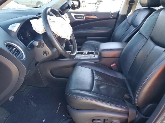 5N1AR2MN7EC603461 - 2014 NISSAN PATHFINDER S BLUE photo 7