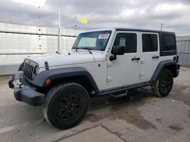 1C4BJWDG5GL110387 - 2016 JEEP WRANGLER U SPORT თეთრი ფოტო 1