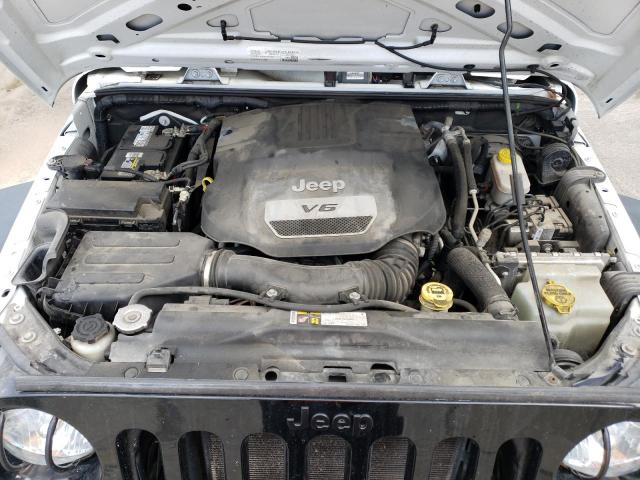 1C4BJWDG5GL110387 - 2016 JEEP WRANGLER U SPORT თეთრი ფოტო 11