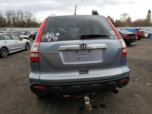 JHLRE38768C017622 - 2008 HONDA CR-V EXL BLUE photo 6