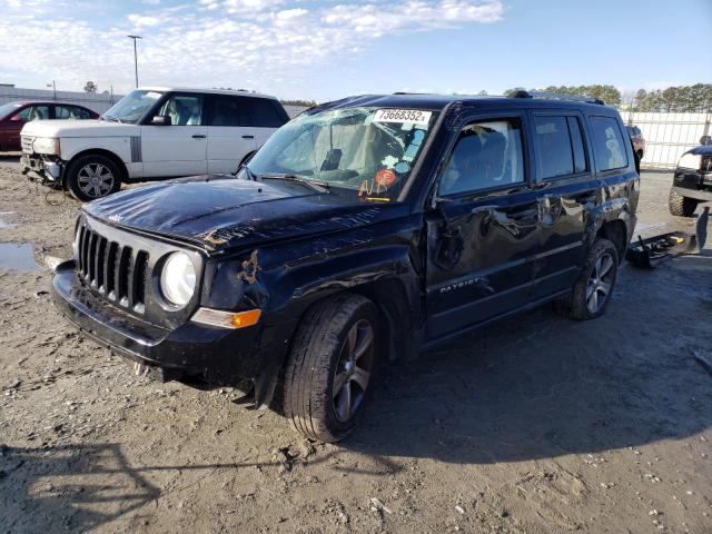 1C4NJPFA2HD207795 - 2017 JEEP PATRIOT LATITUDE BLACK photo 1