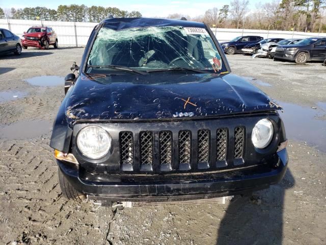 1C4NJPFA2HD207795 - 2017 JEEP PATRIOT LATITUDE BLACK photo 5