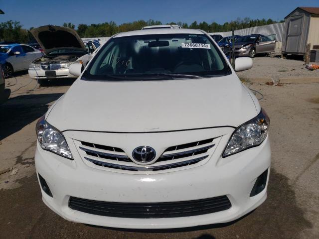 2T1BU4EE1DC092725 - 2013 TOYOTA COROLLA BASE WHITE photo 5