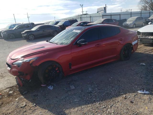 KNAE55LC6P6126314 - 2023 KIA STINGER GT2 RED photo 1