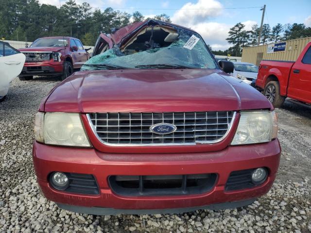 1FMZU63K04UC28537 - 2004 FORD EXPLORER XLT RED photo 5