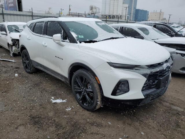 3GNKBERS8KS691656 - 2019 CHEVROLET BLAZER RS WHITE photo 4