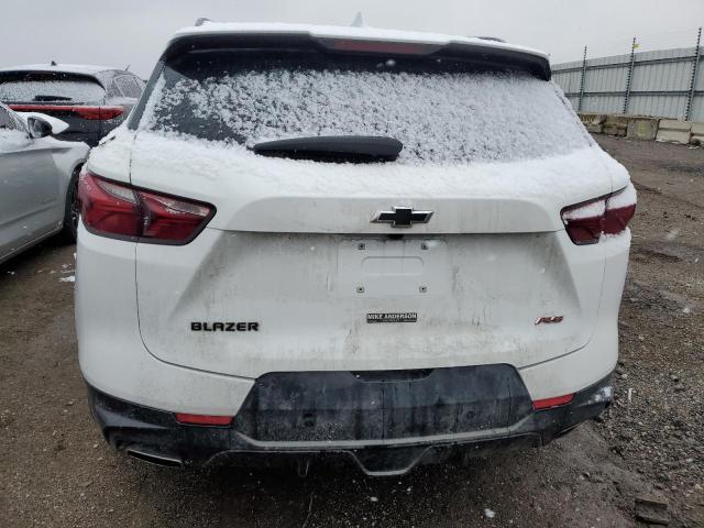 3GNKBERS8KS691656 - 2019 CHEVROLET BLAZER RS WHITE photo 6