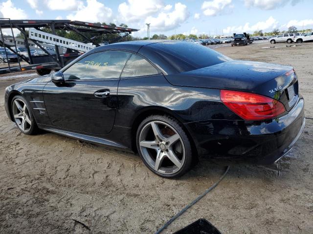 WDDJK7DA3HF044177 - 2017 MERCEDES-BENZ SL 550 BLACK photo 2