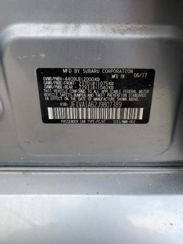 JF1VA1A62J9807389 - 2018 SUBARU WRX SILVER photo 12