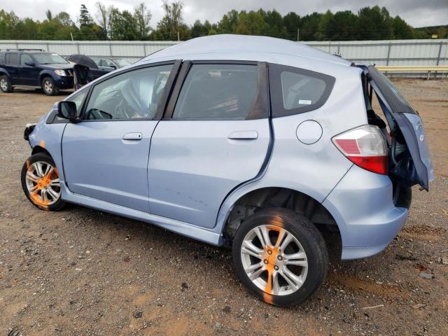 JHMGE88479S028898 - 2009 HONDA FIT SPORT BLUE photo 2