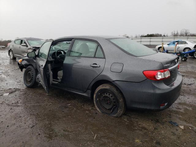 2T1BU4EE1BC697695 - 2011 TOYOTA COROLLA BASE GRAY photo 2
