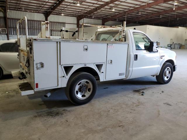 1FDWF30578EC54806 - 2008 FORD F350 SRW SUPER DUTY WHITE photo 3