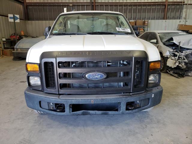 1FDWF30578EC54806 - 2008 FORD F350 SRW SUPER DUTY WHITE photo 5