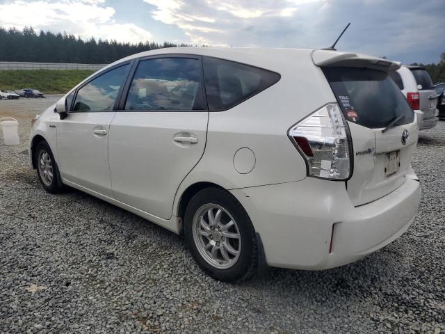 JTDZN3EU7C3110410 - 2012 TOYOTA PRIUS V WHITE photo 2