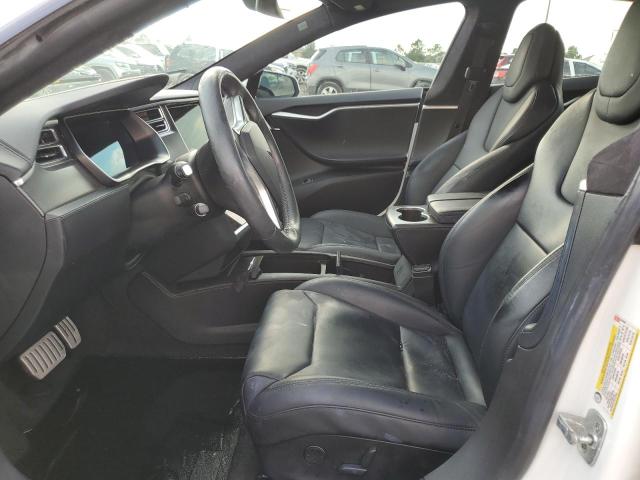 5YJSA1E27HF232288 - 2017 TESLA MODEL S 白色 照片 7