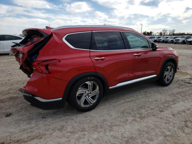 5NMS34AJ1NH456787 - 2022 HYUNDAI SANTA FE SEL Կարմիր լուսանկար 3