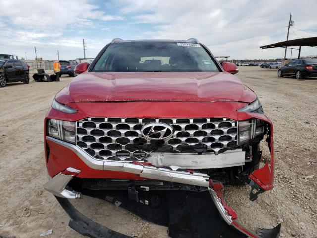 5NMS34AJ1NH456787 - 2022 HYUNDAI SANTA FE SEL Կարմիր լուսանկար 5