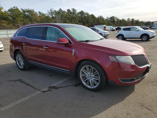 2LMHJ5AT9DBL50222 - 2013 LINCOLN MKT RED photo 4