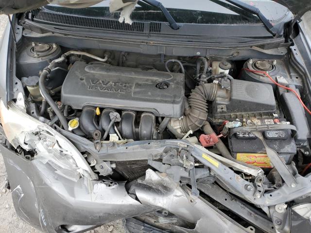 2T1KR32E97C650485 - 2007 TOYOTA COROLLA MA XR GRAY photo 11