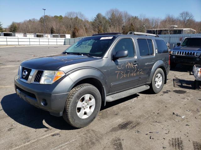 5N1AR18W85C789475 - 2005 NISSAN PATHFINDER LE GRAY photo 1