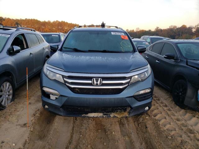 5FNYF6H52HB001734 - 2017 HONDA PILOT EXL TEAL photo 5