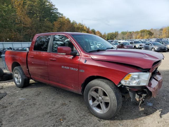 1C6RD7MTXCS108487 - 2012 DODGE RAM 1500 SPORT MAROON photo 4