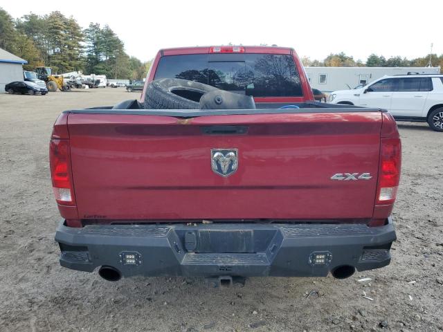 1C6RD7MTXCS108487 - 2012 DODGE RAM 1500 SPORT MAROON photo 6