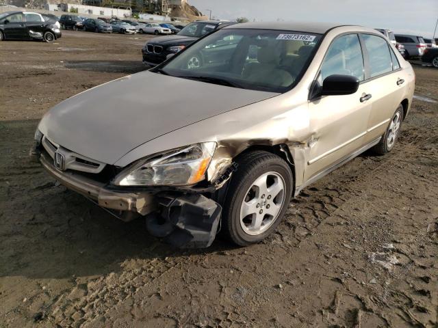 1HGCM56165A113839 - 2005 HONDA ACCORD DX TAN photo 1