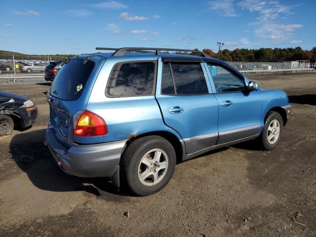 KM8SC13E03U467179 - 2003 HYUNDAI SANTA FE GLS BLUE photo 3