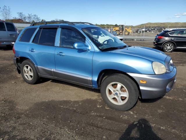 KM8SC13E03U467179 - 2003 HYUNDAI SANTA FE GLS BLUE photo 4