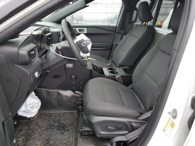 1FM5K8AB9MGC42468 - 2021 FORD EXPLORER POLICE INTERCEPTOR 白色 照片 7