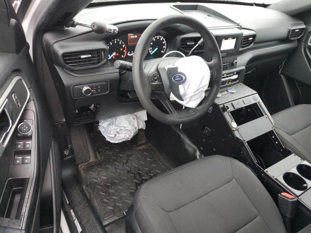 1FM5K8AB9MGC42468 - 2021 FORD EXPLORER POLICE INTERCEPTOR 白色 照片 8