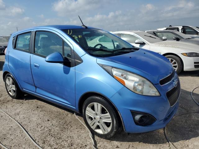 KL8CB6S92EC500360 - 2014 CHEVROLET SPARK LS BLUE photo 4